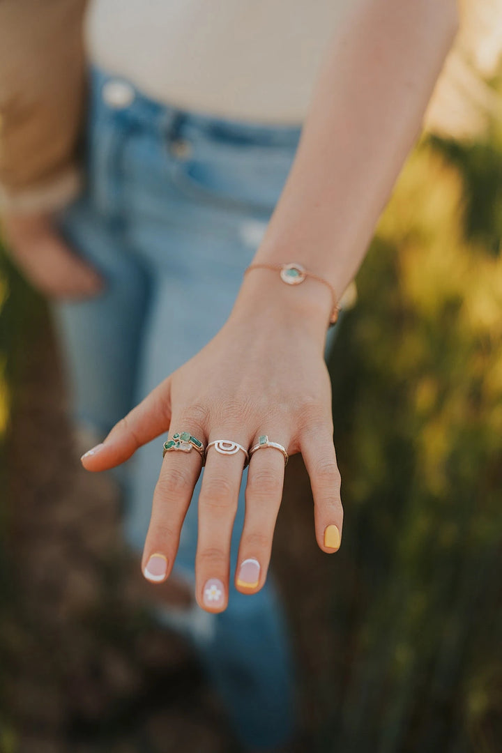 Hammered Rainbow Ring · Rings ·  Little Sycamore