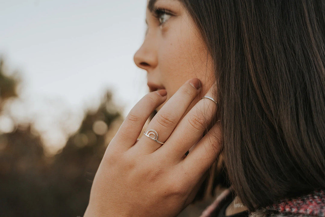 Hammered Rainbow Ring · Rings ·  Little Sycamore