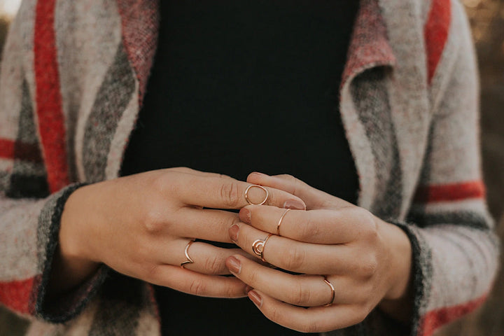 Hammered Rainbow Ring · Rings ·  Little Sycamore