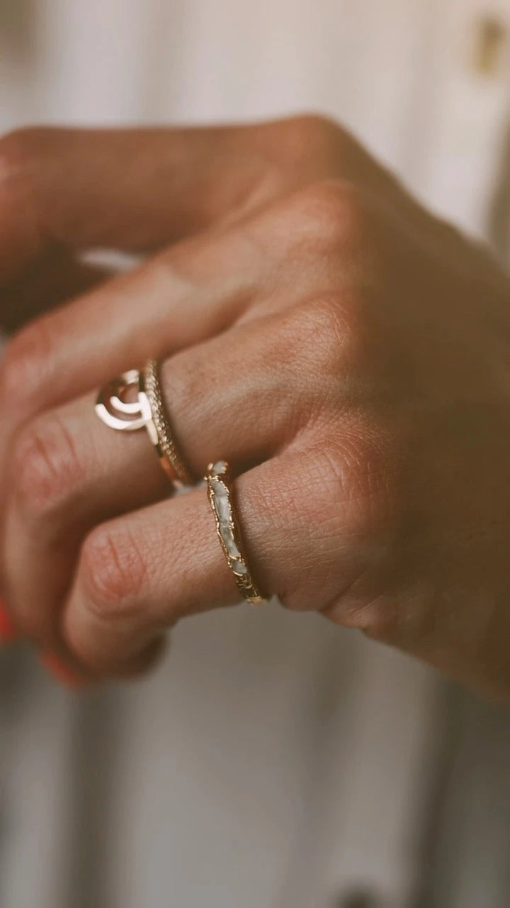 Hammered Rainbow Ring · Rings ·  Little Sycamore