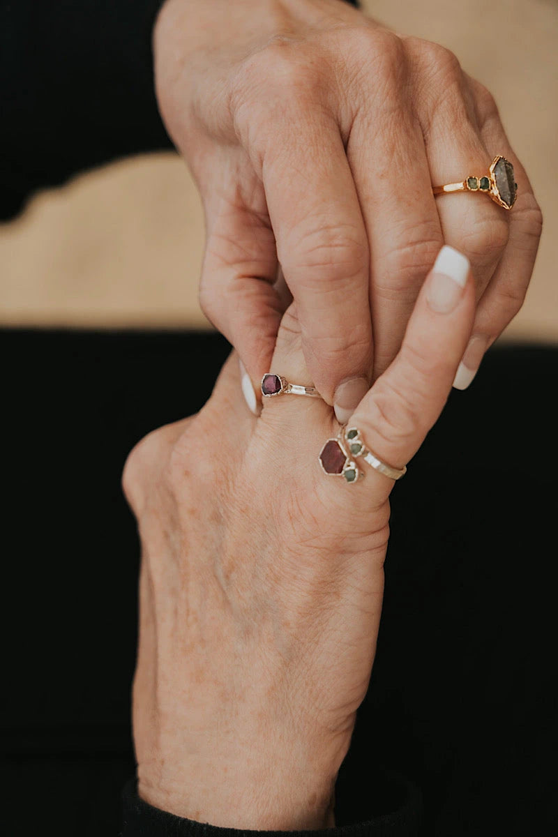 Heart · January Stackable Ring · Rings ·  Little Sycamore