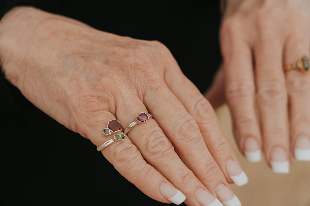 Heart · January Stackable Ring · Rings ·  Little Sycamore