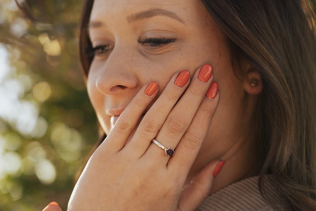 Heart · January Stackable Ring · Rings ·  Little Sycamore