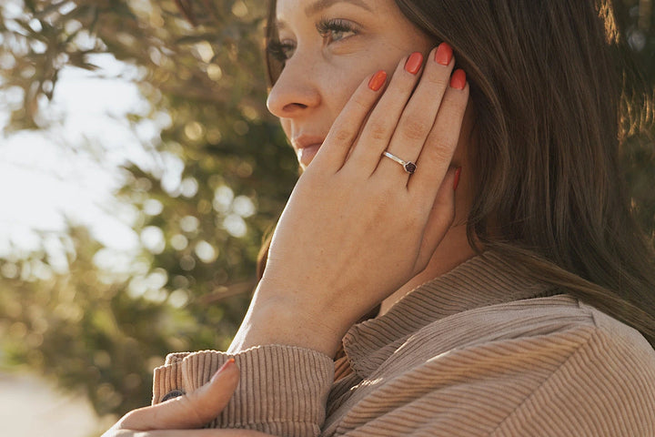 Heart · January Stackable Ring · Rings ·  Little Sycamore