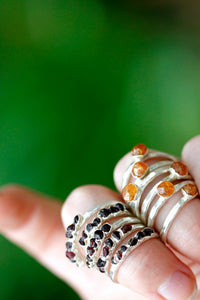 Heartbeat · January Stackable Ring · Rings ·  Little Sycamore