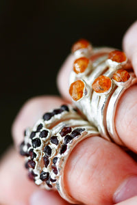 Heartbeat · January Stackable Ring · Rings ·  Little Sycamore