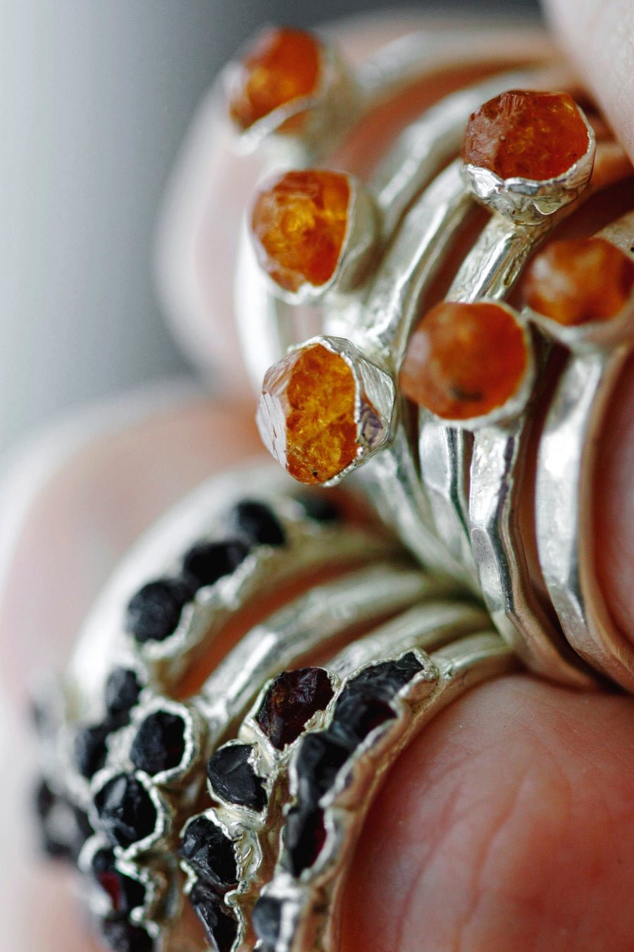 Heartbeat · January Stackable Ring · Rings ·  Little Sycamore
