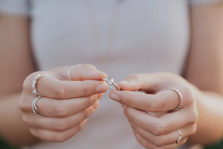 Heaven · April + Angel Stackable Ring · Rings ·  Little Sycamore