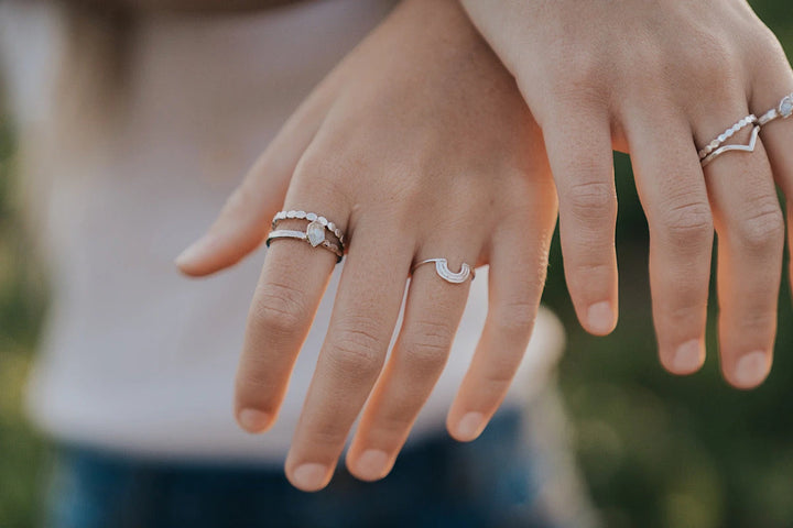 Heaven · April + Angel Stackable Ring · Rings ·  Little Sycamore