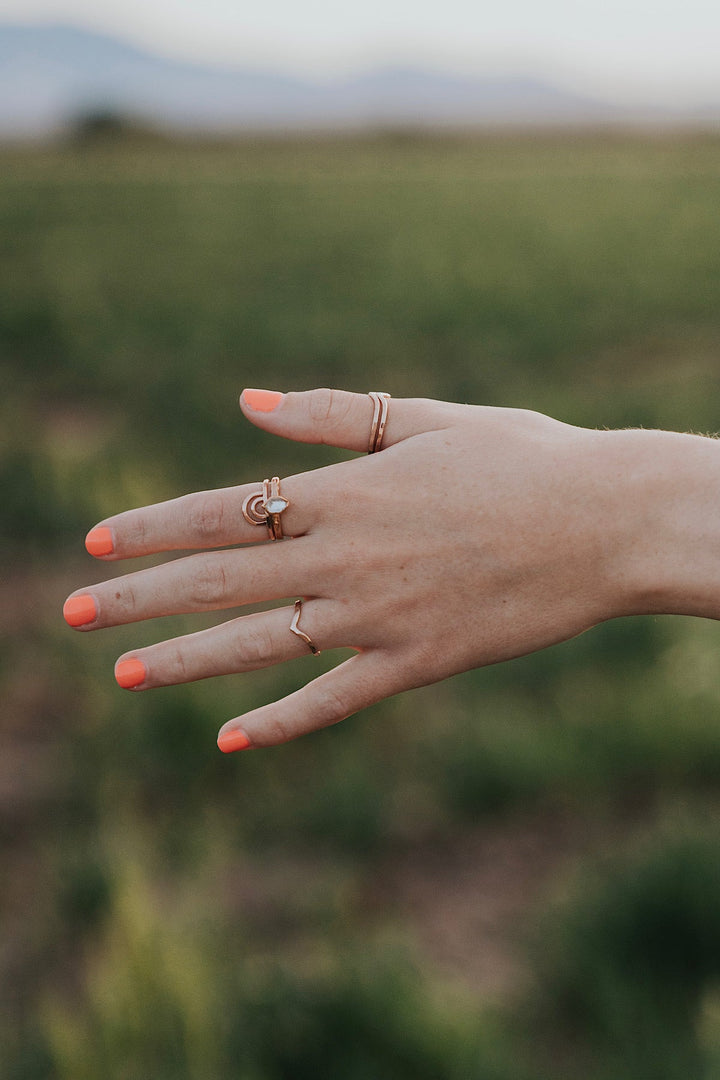 Heaven · April + Angel Stackable Ring · Rings ·  Little Sycamore