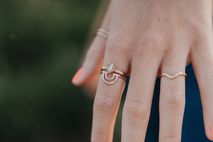 Heaven · April + Angel Stackable Ring · Rings ·  Little Sycamore