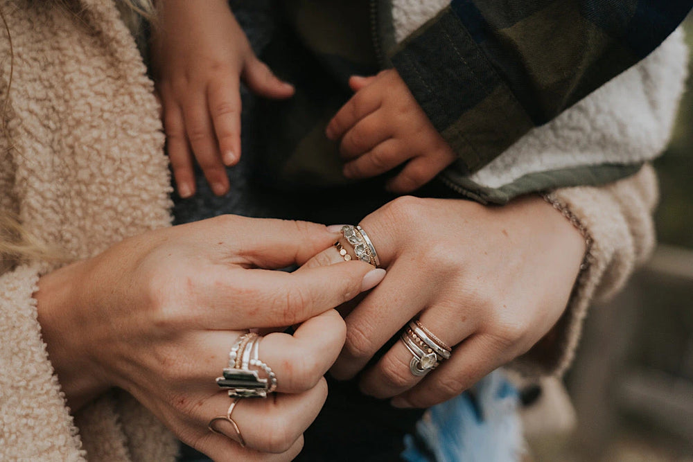 Heavensent · April and Angels Stackable Ring · Rings ·  Little Sycamore