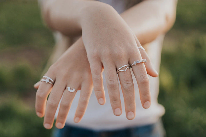 Heavensent · April and Angels Stackable Ring · Rings ·  Little Sycamore