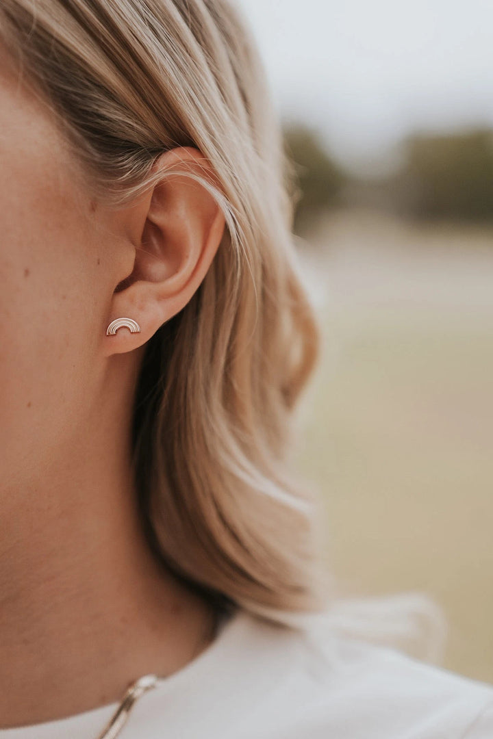 Hugging Rainbow Stud Earrings · Earrings ·  Little Sycamore