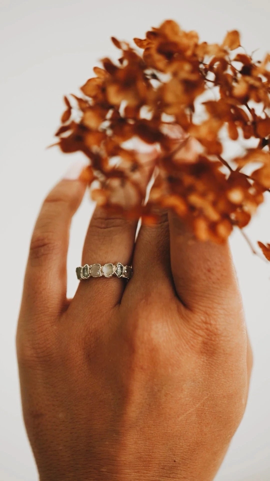 I Am Loved Ring · Rose Quartz, Moonstone, Diamond Quartz · Rings ·  Little Sycamore