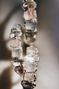 I Am Loved Ring · Rose Quartz, Moonstone, Diamond Quartz · Rings ·  Little Sycamore