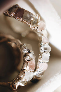 I Am Loved Ring · Rose Quartz, Moonstone, Diamond Quartz · Rings ·  Little Sycamore