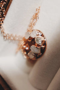 I am Loved Necklace · Rose Quartz, Moonstone, Diamond Quartz · Necklaces ·  Little Sycamore