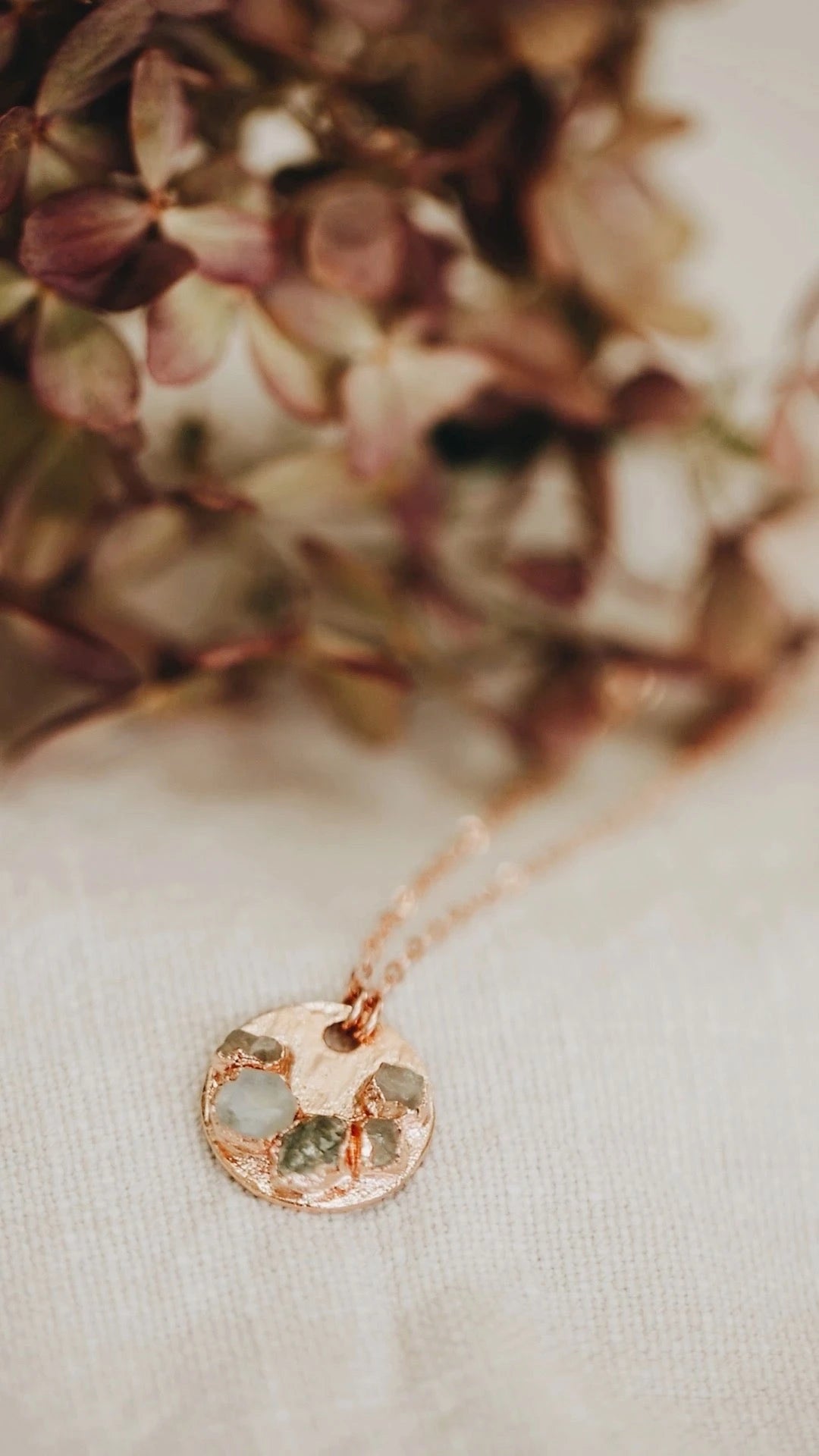 I am Loved Necklace · Rose Quartz, Moonstone, Diamond Quartz · Necklaces ·  Little Sycamore