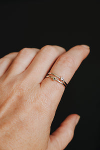 Little Initial Ring · For Valentine's Day - Little Sycamore