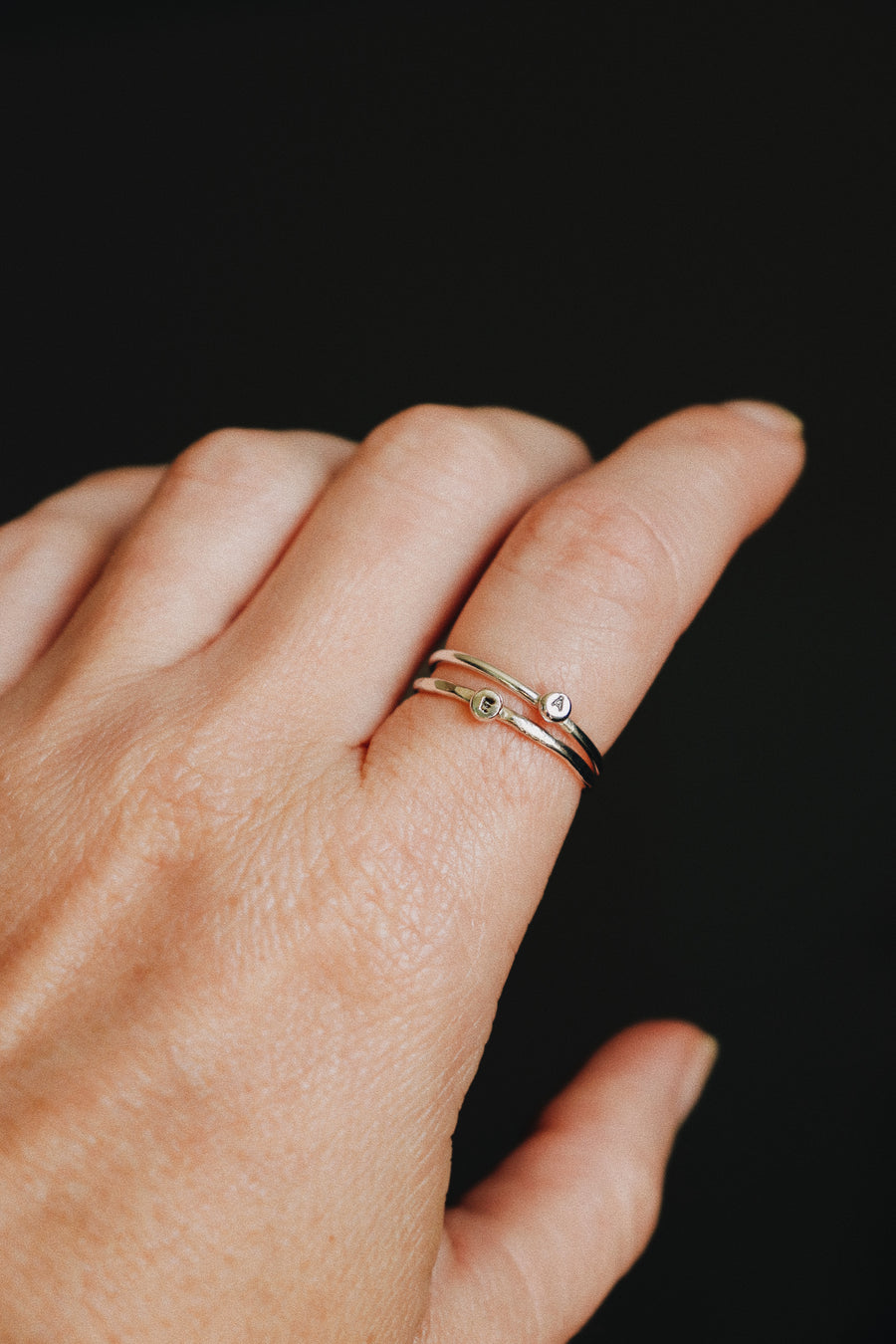Little Initial Ring · For Valentine's Day - Little Sycamore