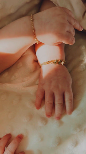 Dubai Gold Child Bracelet | Copper Cuffbracelet Ring | Gold Baby Bracelet  Dubai - Gold - Aliexpress