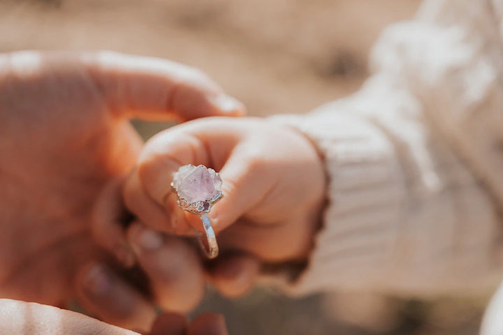 INSTA SALE DISCONTINUED Amethyst Cluster Ring · Silver Only · Rings ·  Little Sycamore