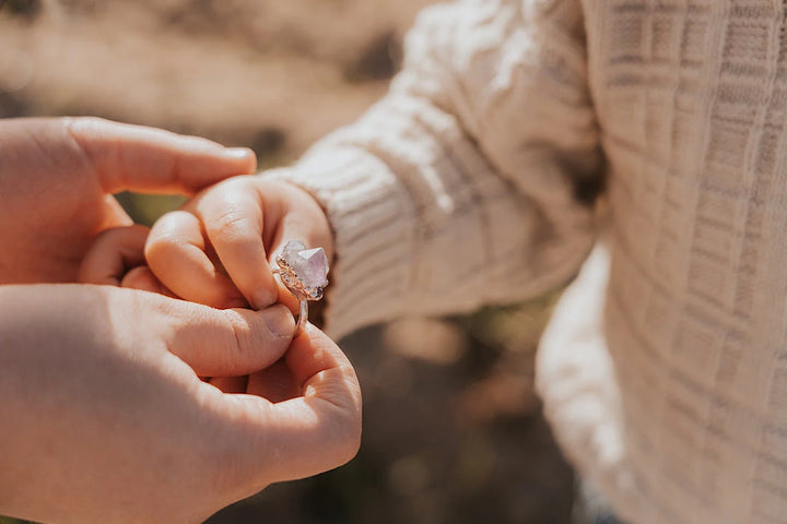 INSTA SALE DISCONTINUED Amethyst Cluster Ring · Silver Only · Rings ·  Little Sycamore