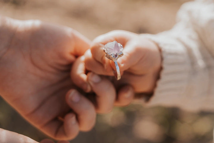 INSTA SALE DISCONTINUED Amethyst Cluster Ring · Silver Only · Rings ·  Little Sycamore