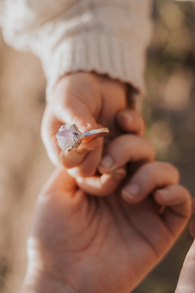 INSTA SALE DISCONTINUED Amethyst Cluster Ring · Silver Only · Rings ·  Little Sycamore
