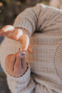 INSTA SALE DISCONTINUED Amethyst Cluster Ring · Silver Only · Rings ·  Little Sycamore