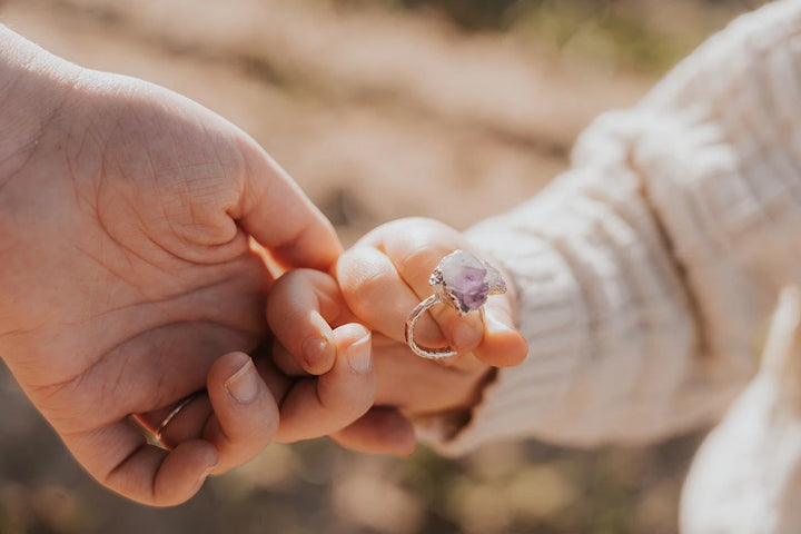 INSTA SALE DISCONTINUED Amethyst Cluster Ring · Silver Only · Rings ·  Little Sycamore