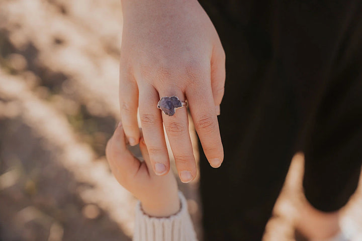 INSTA SALE DISCONTINUED Amethyst Cluster Ring · Silver Only · Rings ·  Little Sycamore