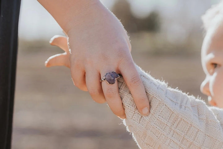 INSTA SALE DISCONTINUED Amethyst Cluster Ring · Silver Only · Rings ·  Little Sycamore