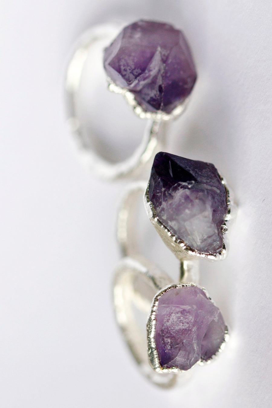 INSTA SALE DISCONTINUED Amethyst Cluster Ring · Silver Only · Rings ·  Little Sycamore