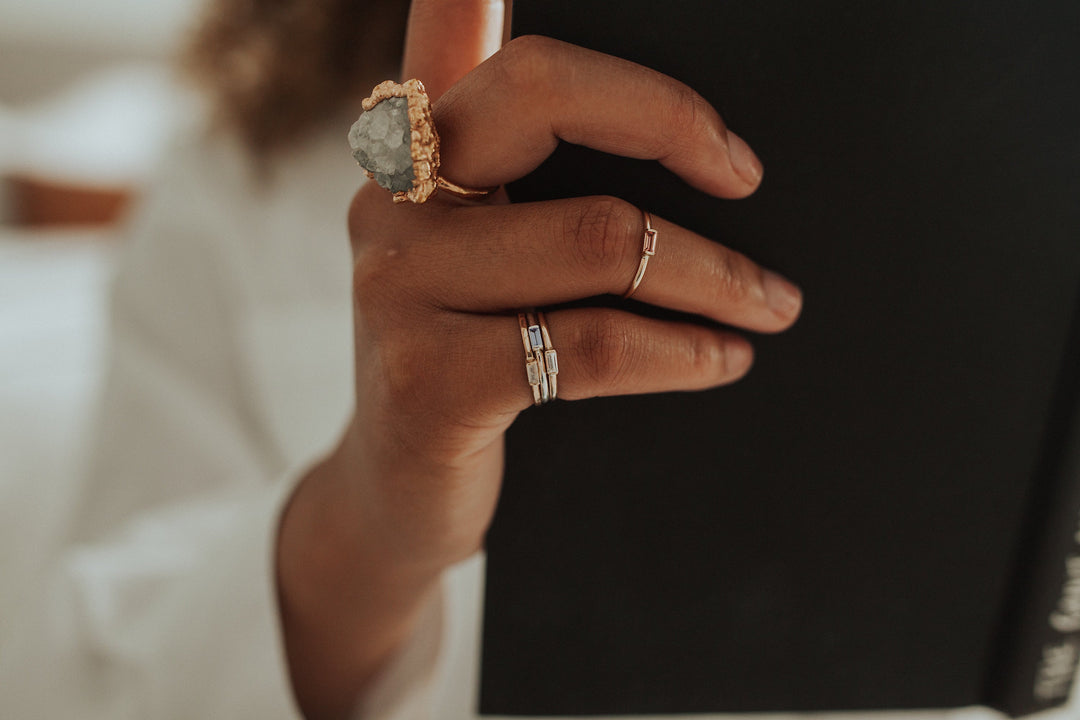 INSTA SALE DISCONTINUED Quartz Cluster Ring · Rings ·  Little Sycamore