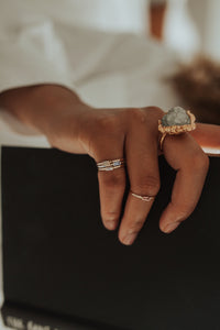 INSTA SALE DISCONTINUED Quartz Cluster Ring · Rings ·  Little Sycamore