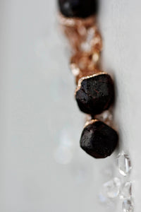 January Raindrops Necklace · Dark Garnet · Necklaces ·  Little Sycamore