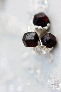 January Raindrops Necklace · Dark Garnet · Necklaces ·  Little Sycamore