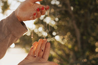 January Raindrops Necklace · Maroon Garnet · Necklaces ·  Little Sycamore