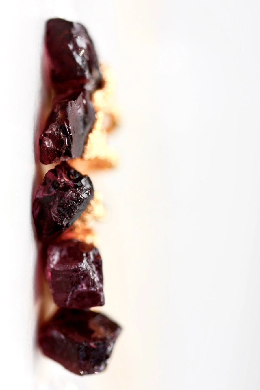 January Raindrops Necklace · Maroon Garnet · Necklaces ·  Little Sycamore