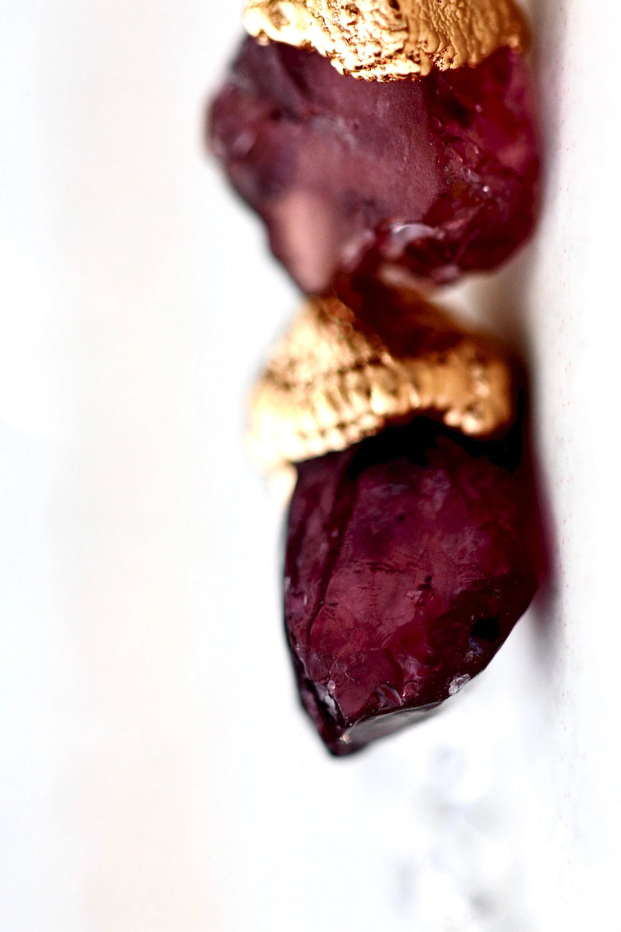 January Raindrops Necklace · Maroon Garnet · Necklaces ·  Little Sycamore
