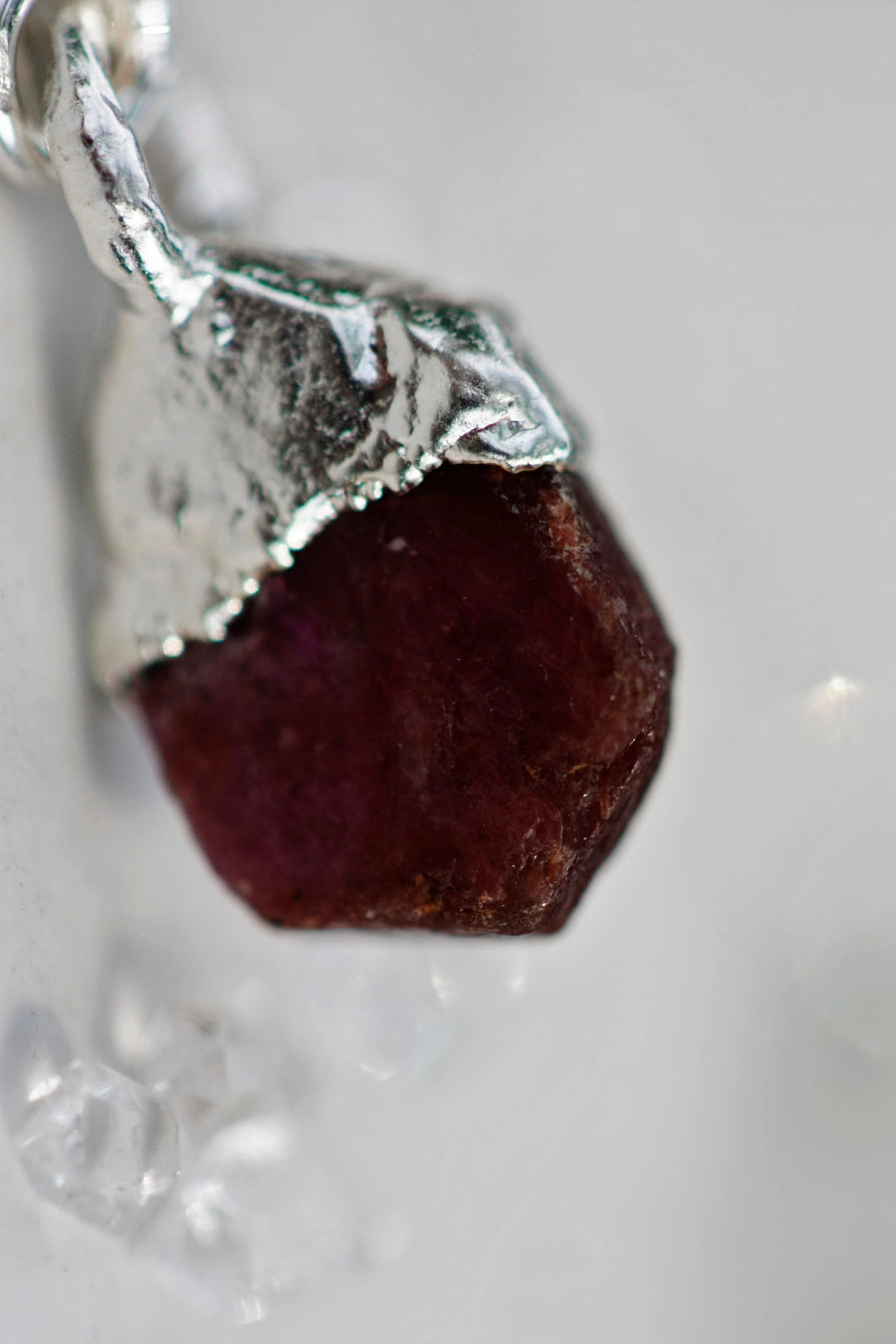 July Raindrops Necklace · Ruby · Necklaces ·  Little Sycamore