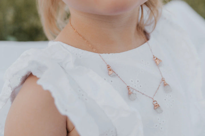 June Raindrops Necklace · Moonstone · Necklaces ·  Little Sycamore