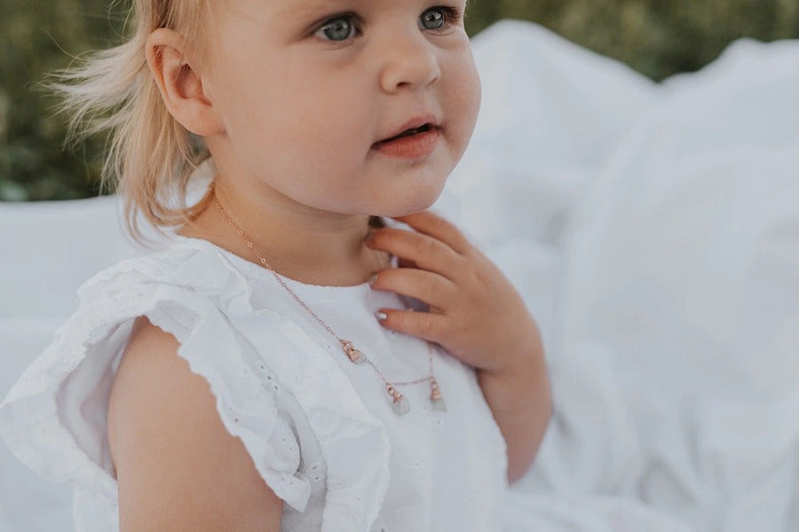 June Raindrops Necklace · Moonstone · Necklaces ·  Little Sycamore
