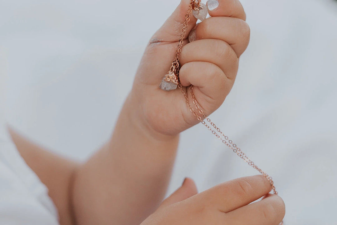 June Raindrops Necklace · Moonstone · Necklaces ·  Little Sycamore