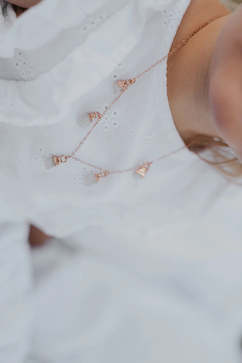 June Raindrops Necklace · Moonstone · Necklaces ·  Little Sycamore