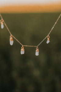 June Raindrops Necklace · Moonstone · Necklaces ·  Little Sycamore