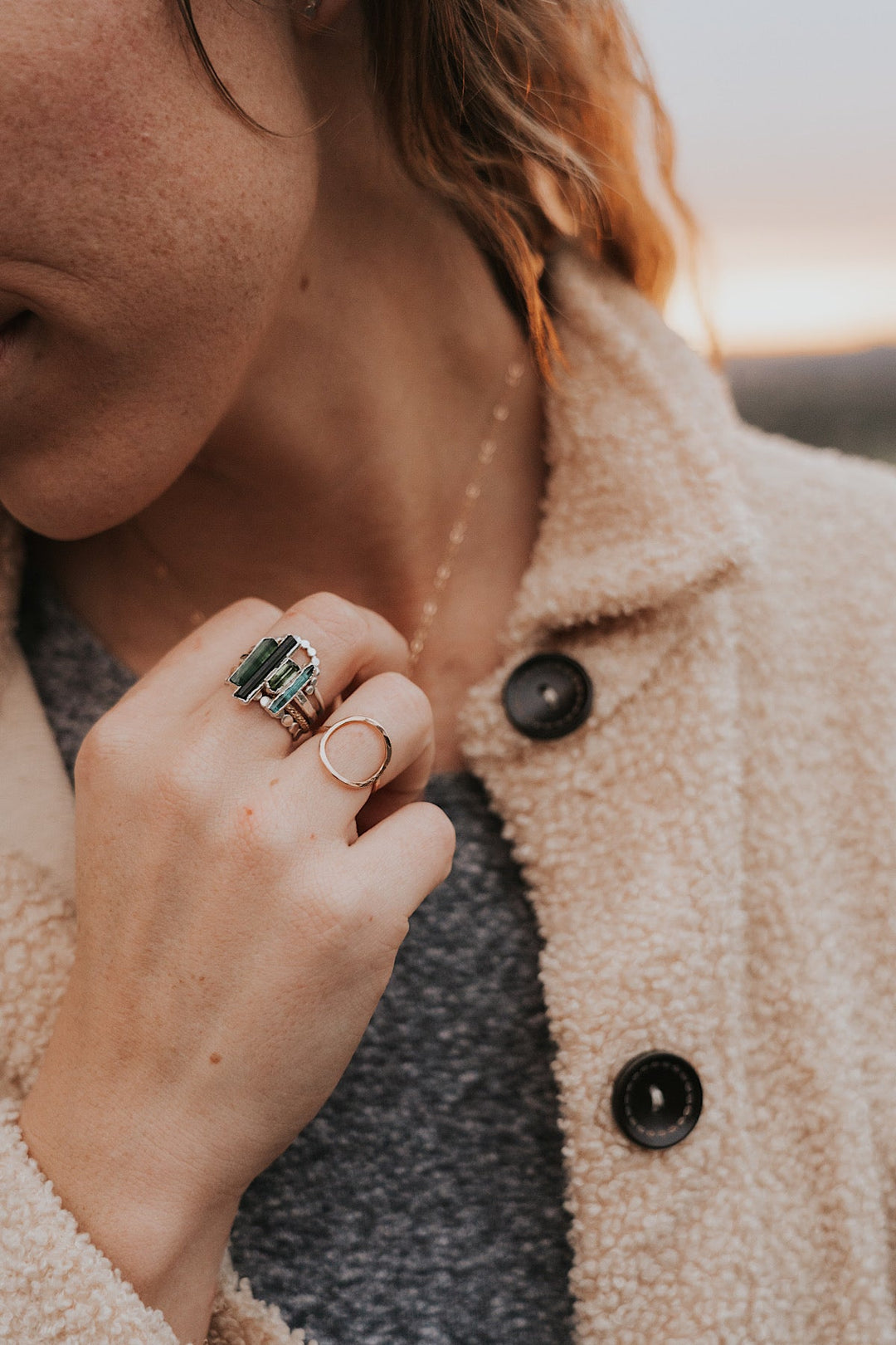 Larger Pebble Ring · Rings ·  Little Sycamore