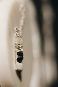 Lighthouse · Diamond Quartz, Moonstone, Smoky Quartz Necklace · Necklaces ·  Little Sycamore